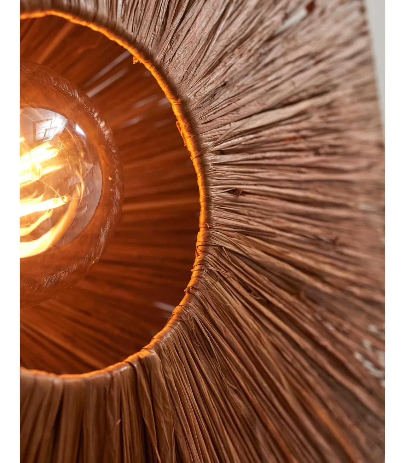 Plafonniere Panama - Bruin - 45x45x5cm Hanglampen