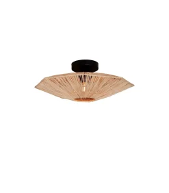 New Plafonniere Panama - Naturel - 45x45x5cm Hanglampen