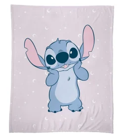 Disney Plaid met print 100% polyester, HOME STITCH HAPPY