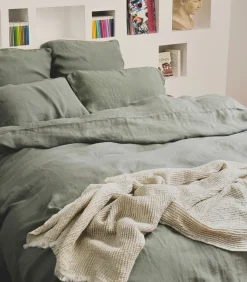 Clearance Plaid van katoen en linnen, HONEYCOMB DECO Bedspreien