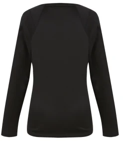 DAMES Regatta PLAIN - basislaag - Zwart