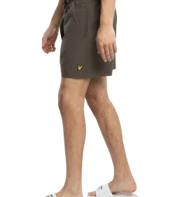 Sale Plain swim short - olive Heren Badmode