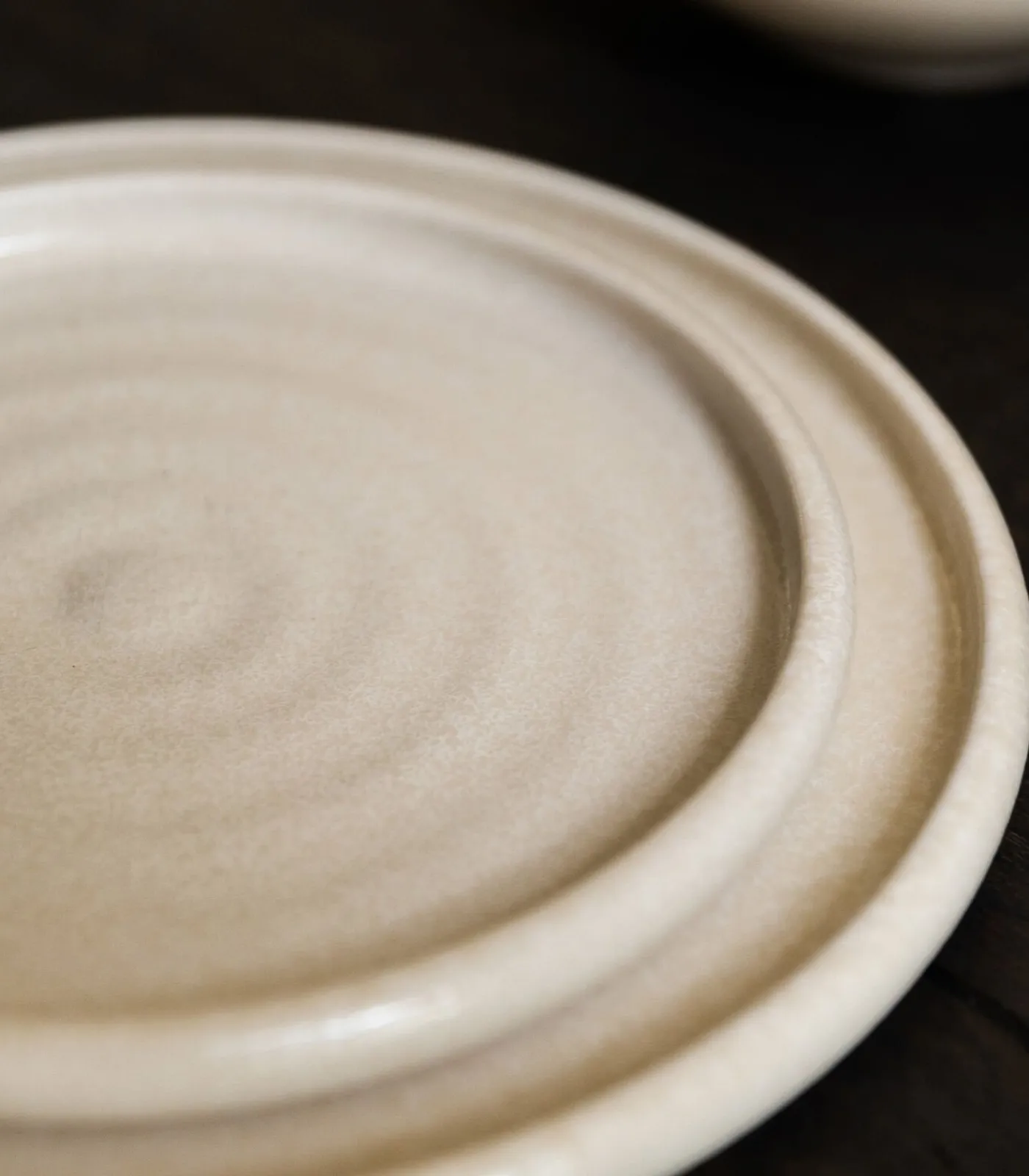 S|P Collection Plat bord 26xH2cm beige Mochi - (x4)