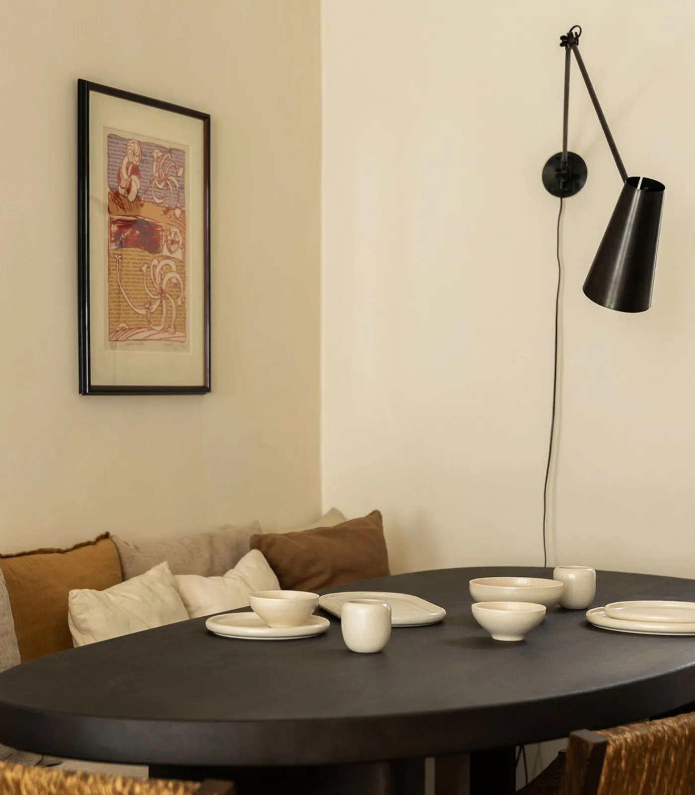 S|P Collection Plat bord 26xH2cm beige Mochi - (x4)