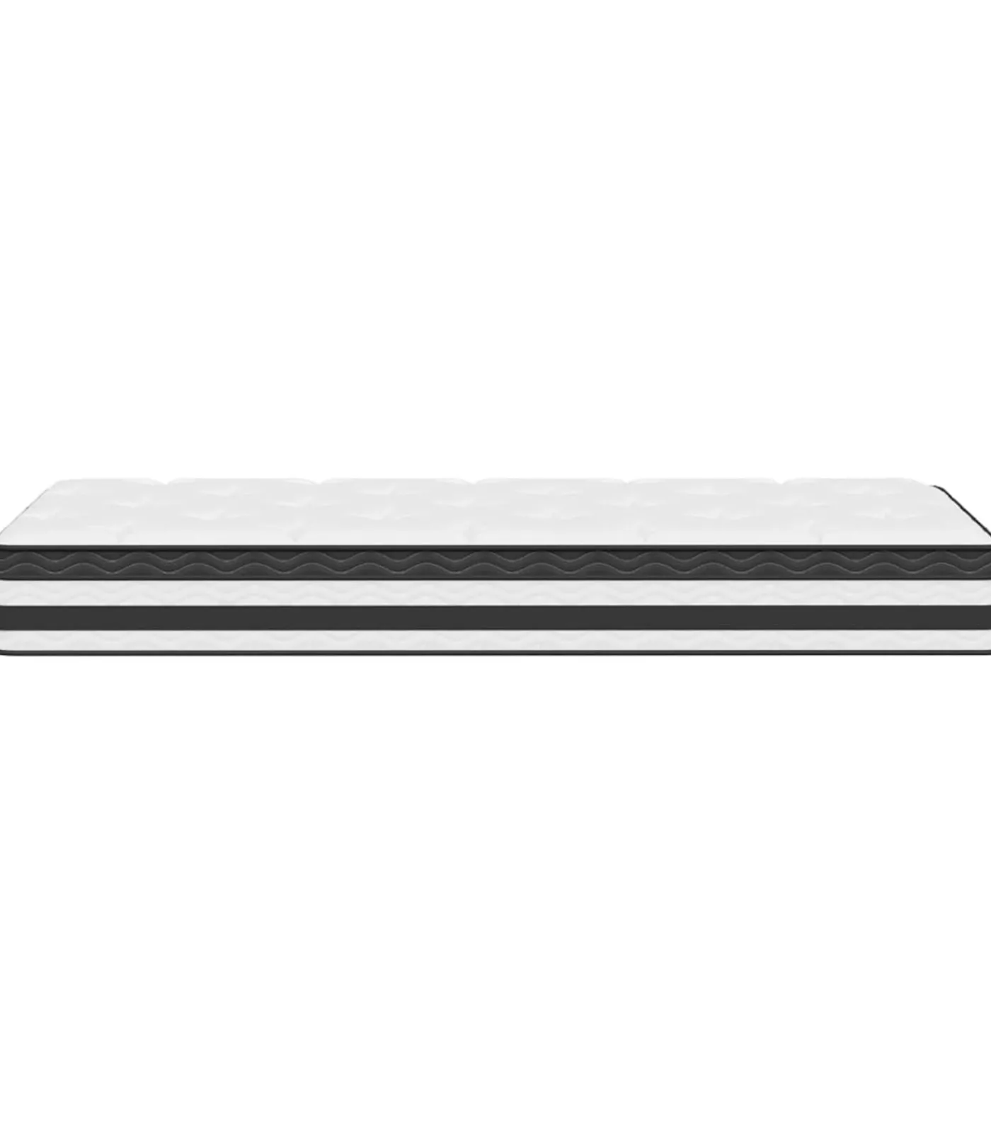 Pocketveringmatras middelhard 70x200 cm Matrasbeschermer