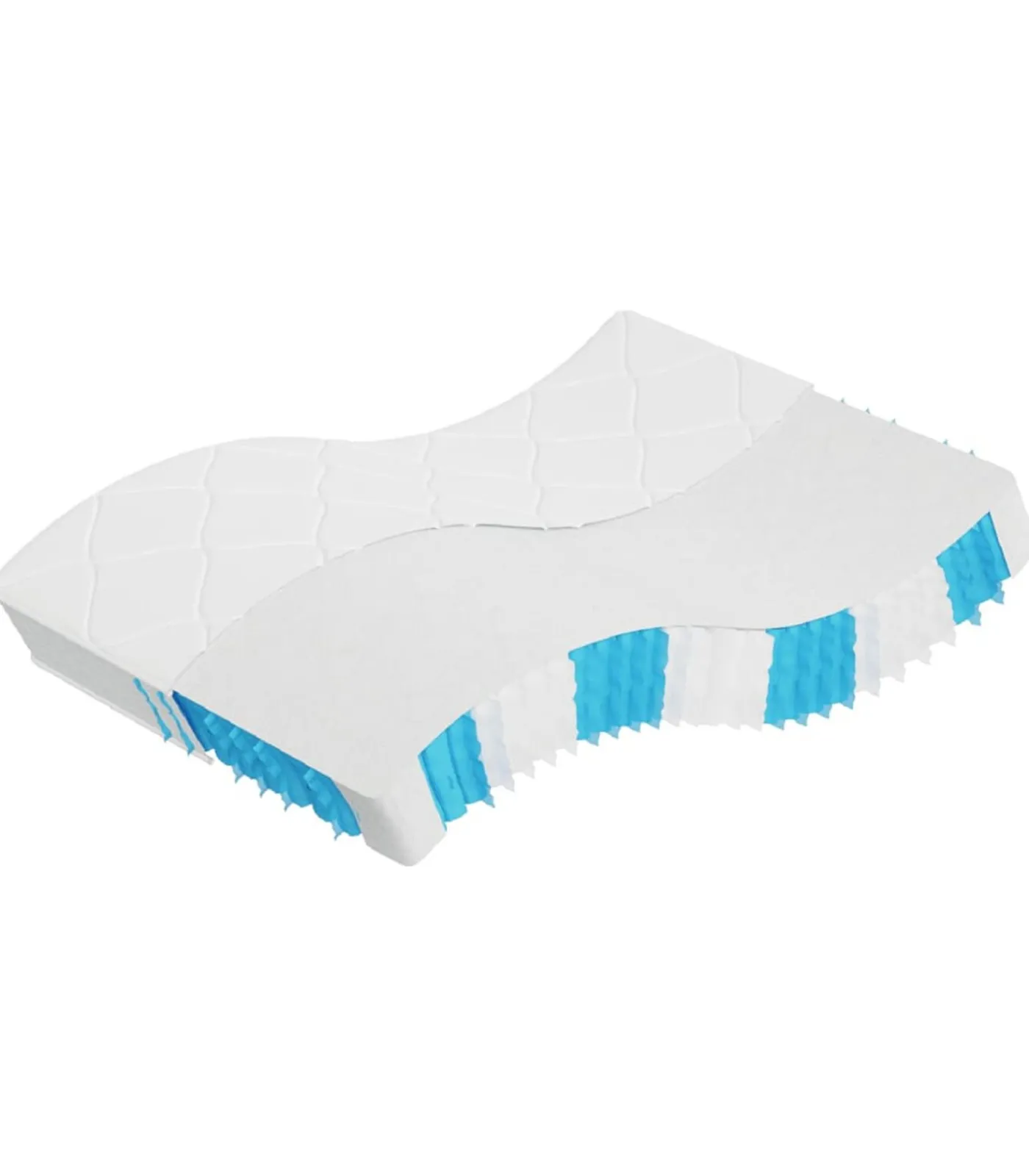 Discount Pocketveringmatras middelhard-hard 140x200 cm Matrasbeschermer