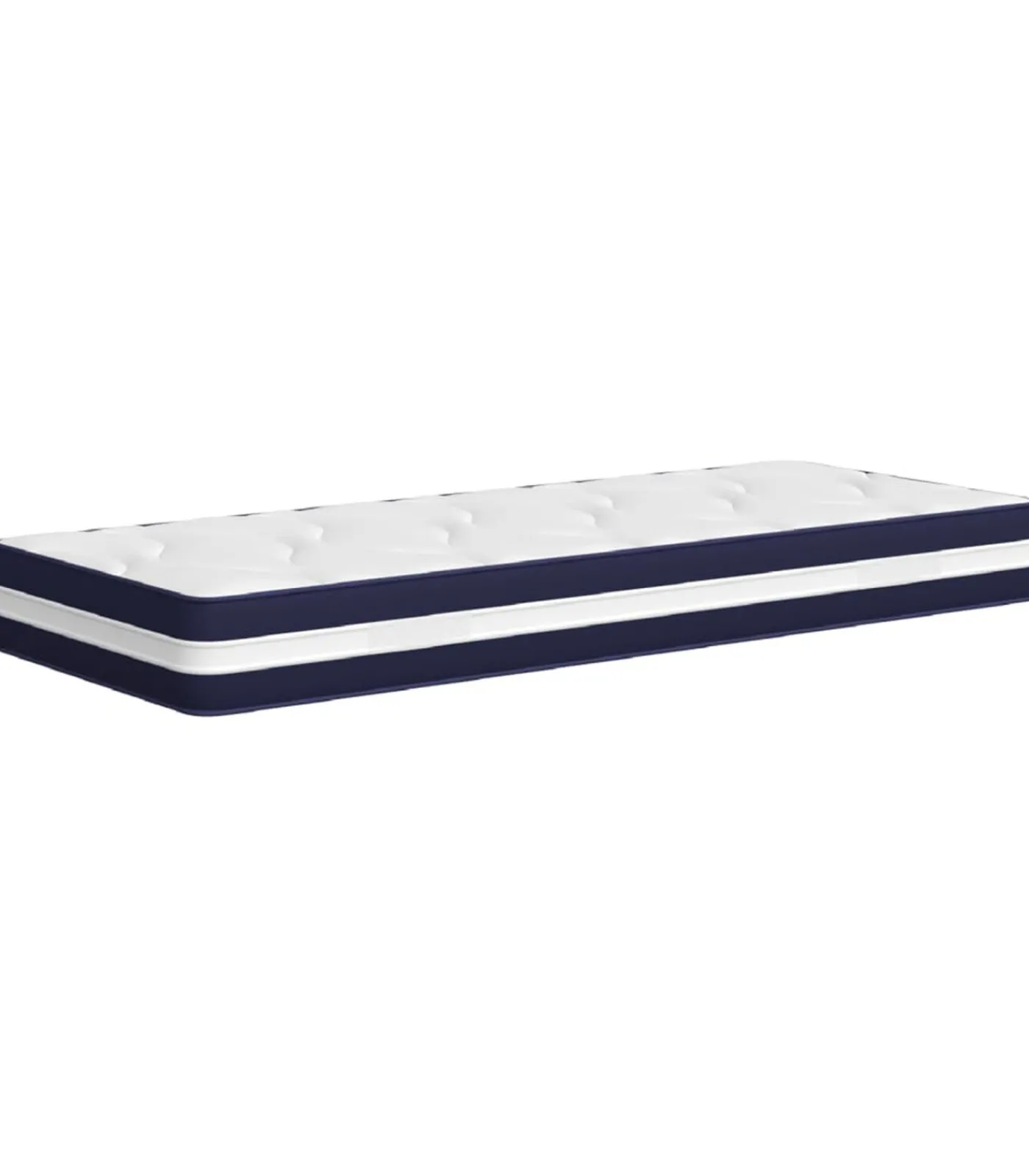 vidaXL Pocketveringmatras middelhard-hard 90x200 cm