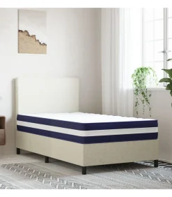 Outlet Pocketveringmatras middelhard-hard 80x200 cm Matrasbeschermer