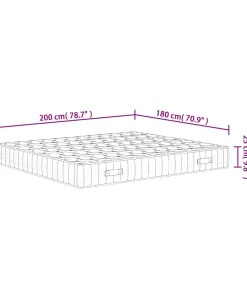Sale Pocketveringmatras middelhard-hard 180x200 cm Matrasbeschermer