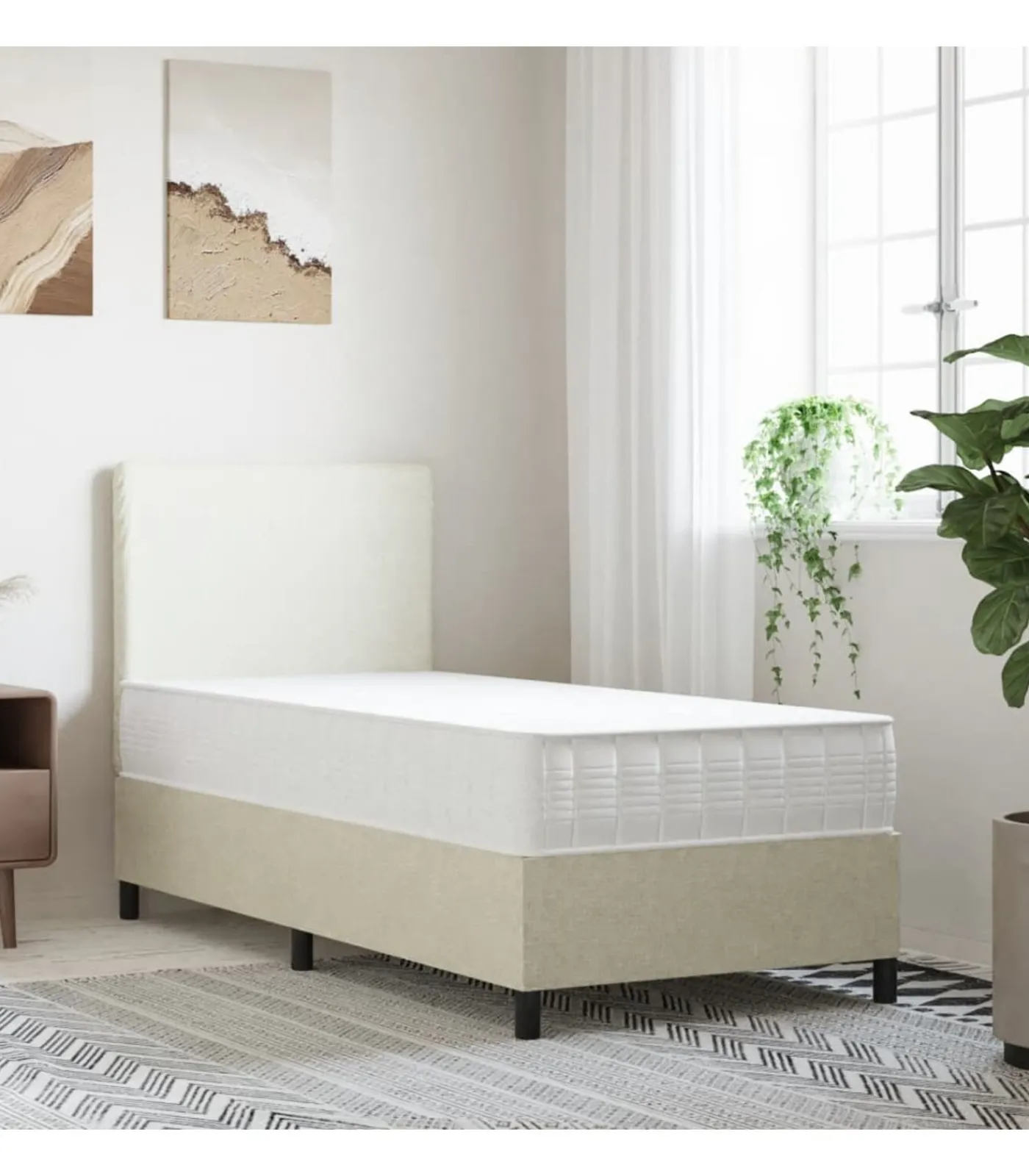 Sale Pocketveringmatras middelhard-hard 90x190 cm Single Size Matrasbeschermer