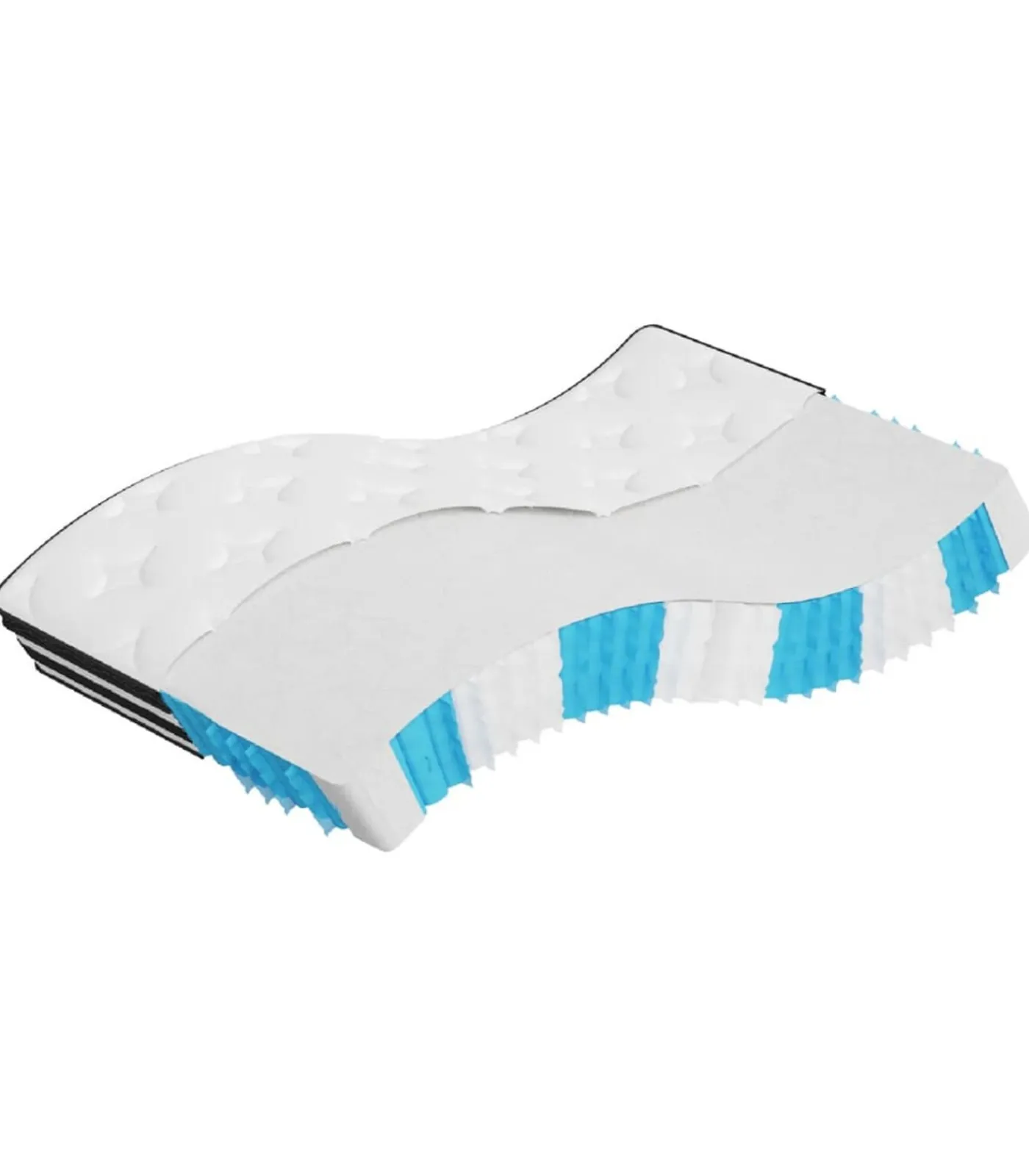 Clearance Pocketveringmatras middelhard 100x200 cm Matrasbeschermer