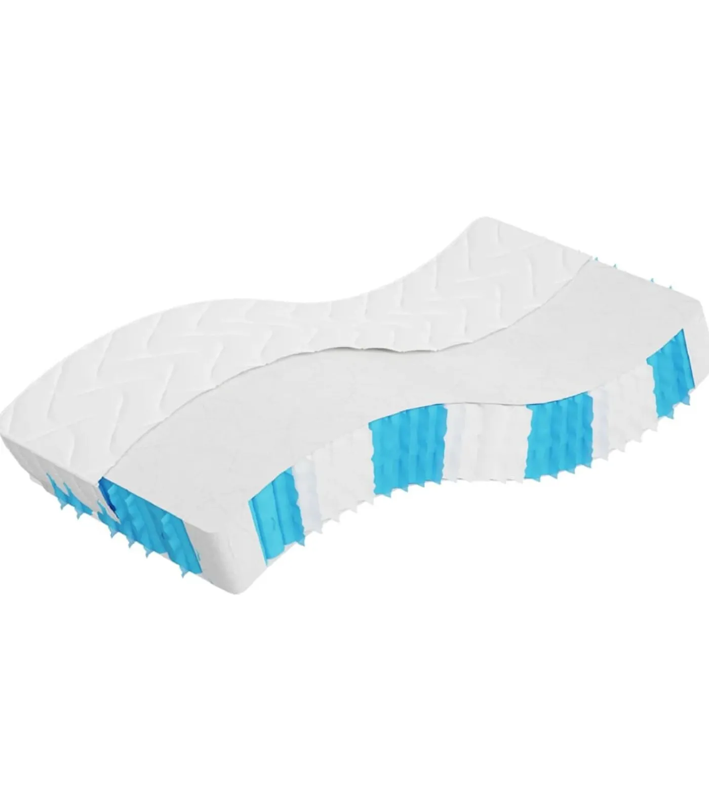 Discount Pocketveringmatras middelhard-hard 80x200 cm Matrasbeschermer