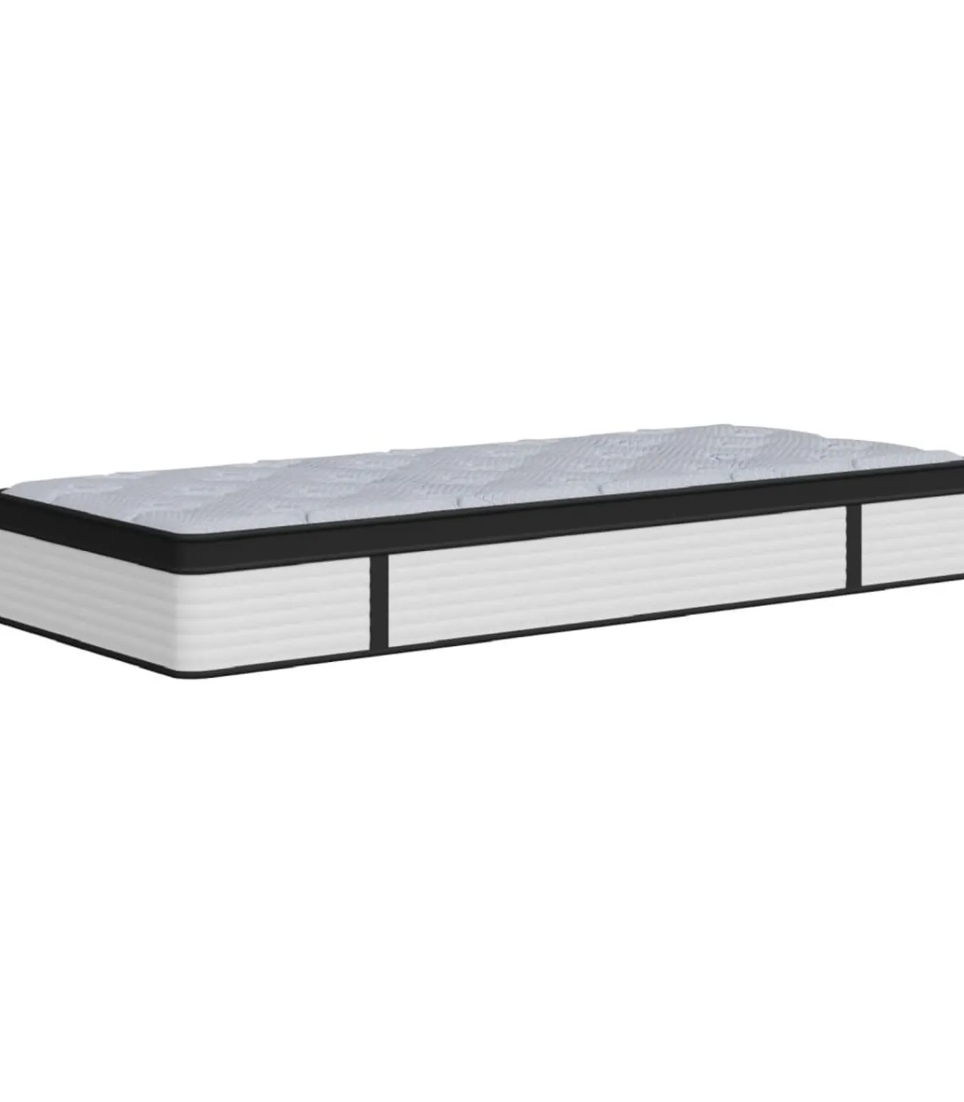 vidaXL Pocketveringmatras middelhard 90x200 cm