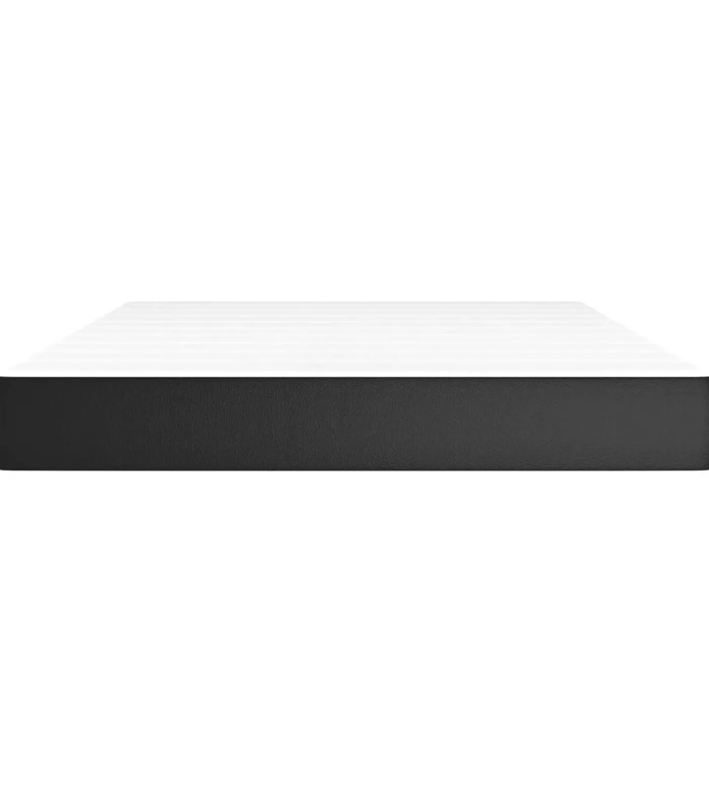 vidaXL Pocketveringmatras 140x200x20 cm kunstleer zwart