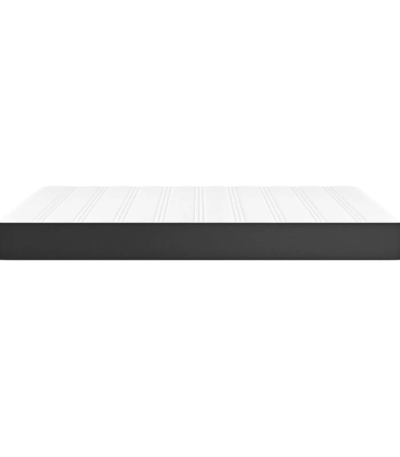 vidaXL Pocketveringmatras 140x200x20 cm kunstleer zwart