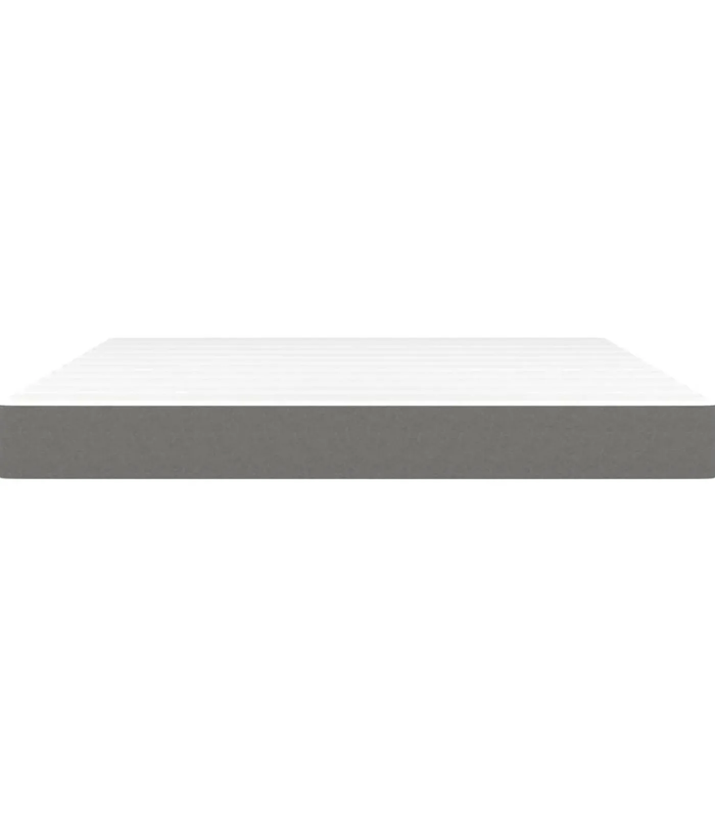 Sale Pocketveringmatras 180x200x20 cm stof donkergrijs Matrasbeschermer