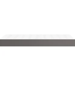 Sale Pocketveringmatras 90x200x20 cm kunstleer grijs Matrasbeschermer