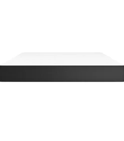 vidaXL Pocketveringmatras 140x190x20 cm kunstleer zwart