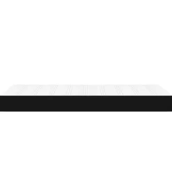 Online Pocketveringmatras 100x200x20 cm stof zwart Matrasbeschermer