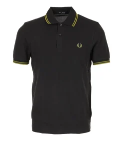 Heren Fred Perry Polo Twin Tipped Shirt