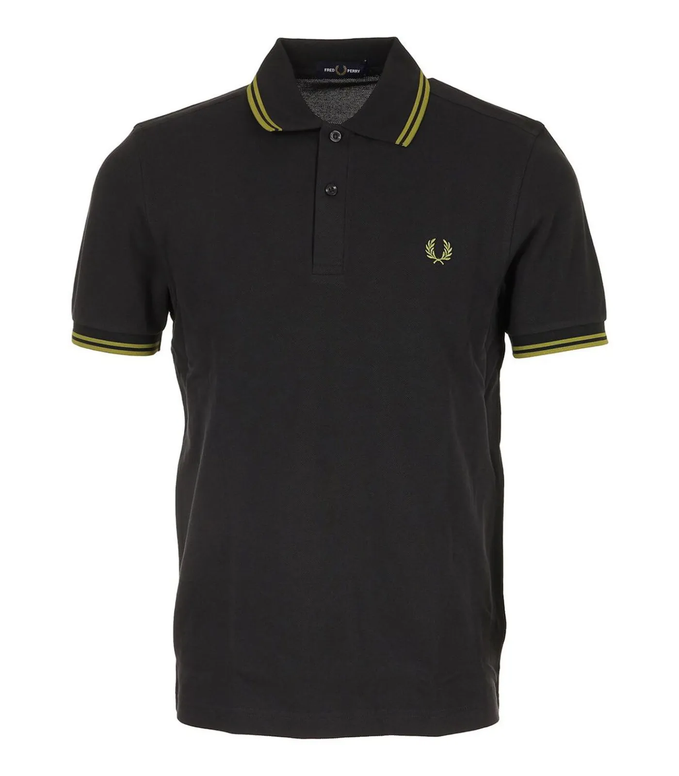 Heren Fred Perry Polo Twin Tipped Shirt
