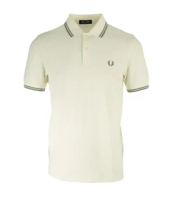 Heren Fred Perry Polo Twin Tipped Shirt