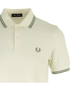 Heren Fred Perry Polo Twin Tipped Shirt