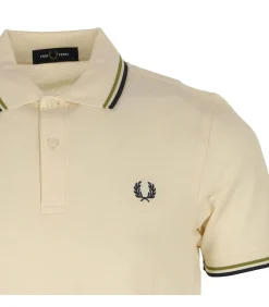 Heren Fred Perry Polo Twin Tipped Shirt