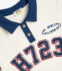 Kinderen Koton Polokraag geborduurd Sweatshirt