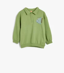 Kinderen Koton Polokraag Met drukwerk Sweatshirt