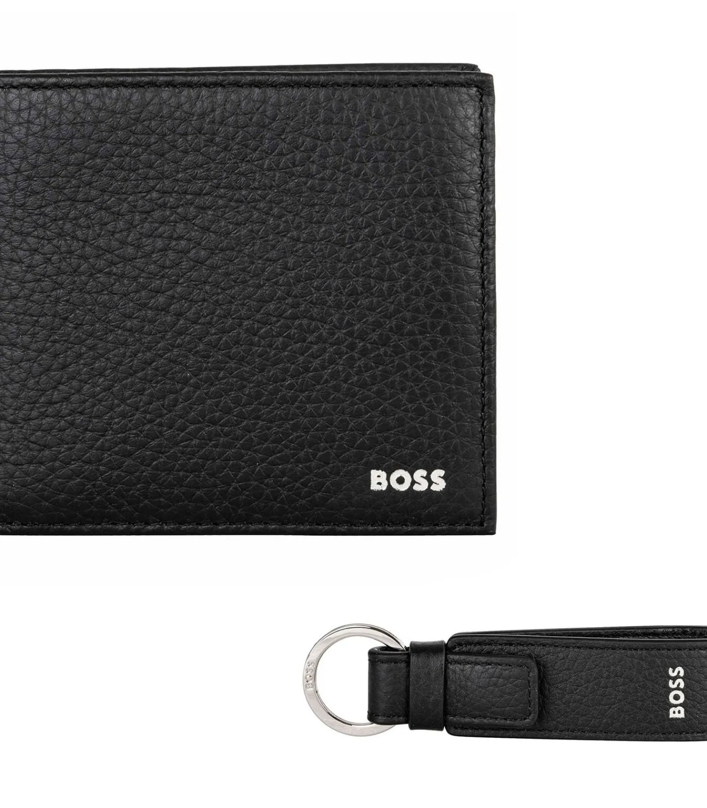 Heren BOSS Portemonnee Keyring_Slv