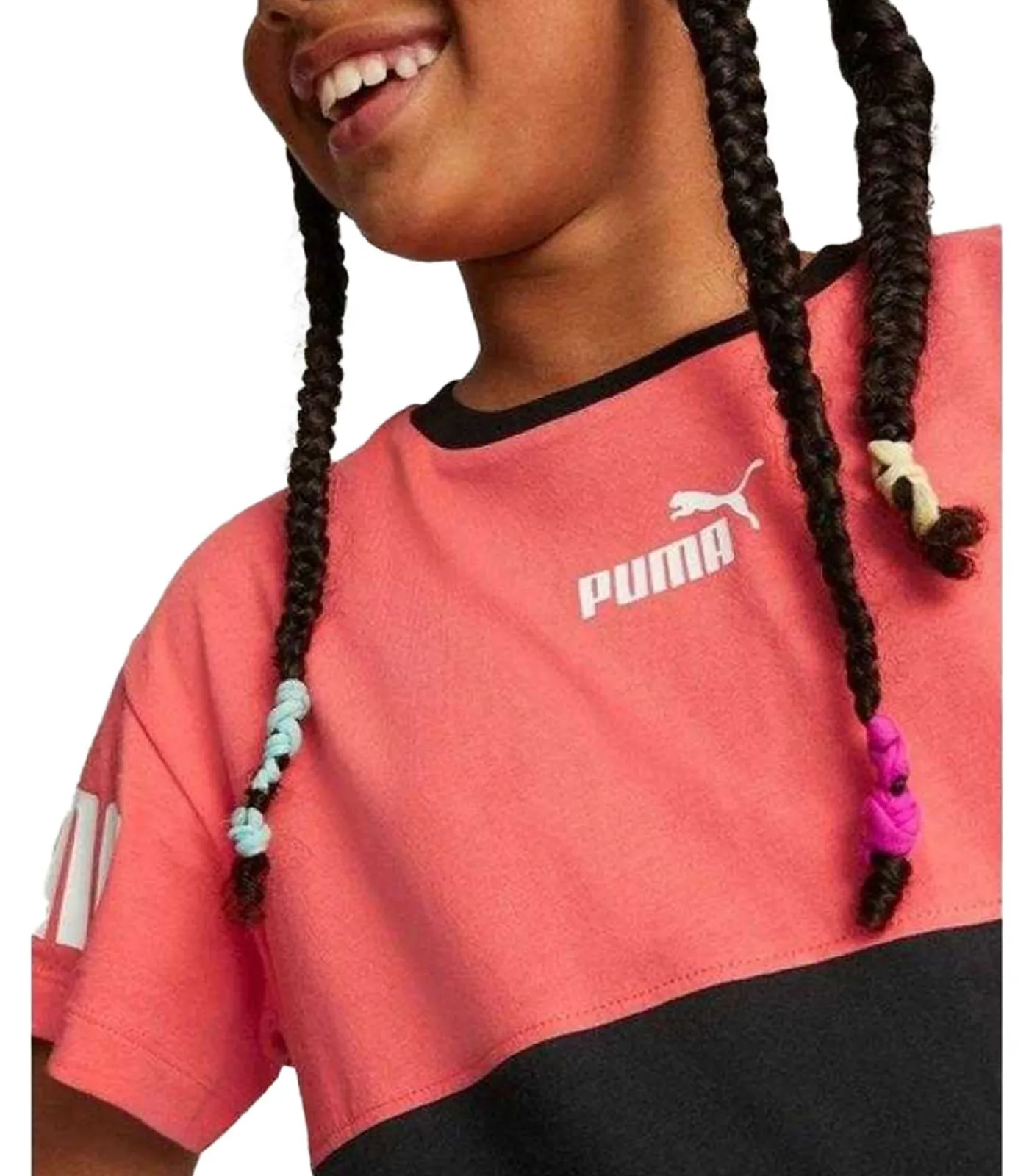 Kinderen PUMA POWER - T-shirt - Blauw