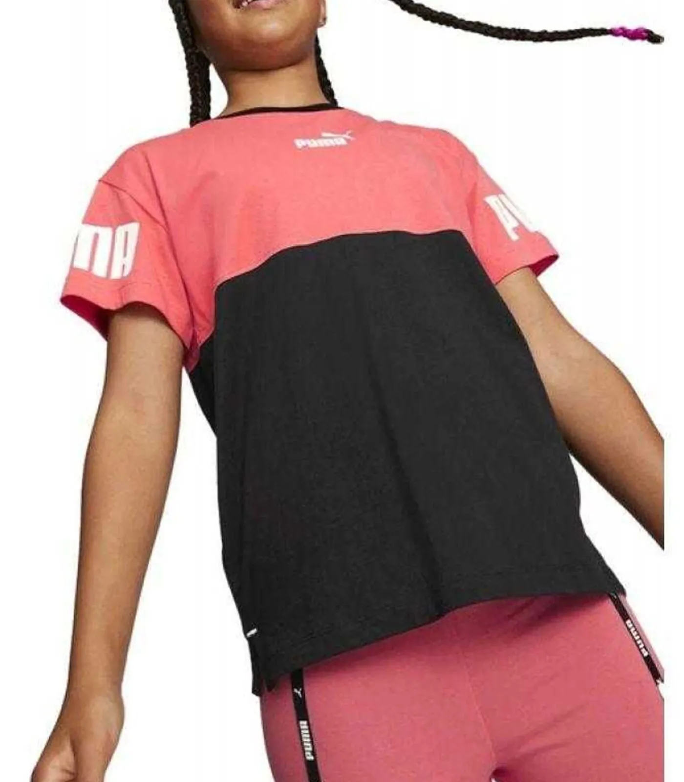 Kinderen PUMA POWER - T-shirt - Blauw