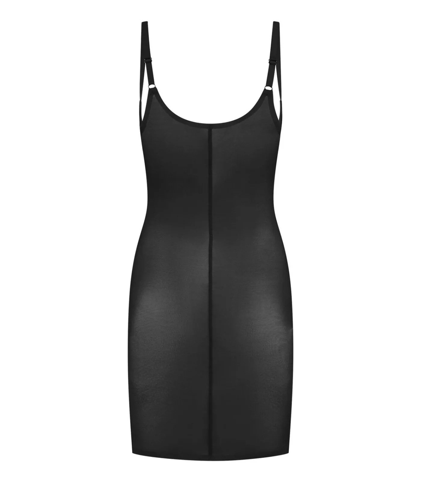 Powermesh Open Buste Jurk DAMES Corrigerend Ondergoed