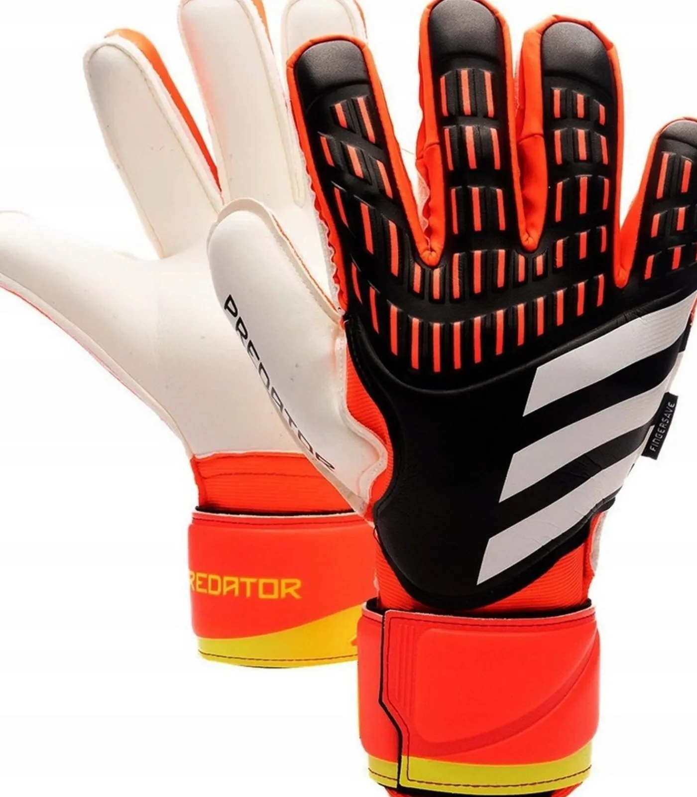 Outlet PREDATOR MATCH FINGERSAVE - Handschoenen - Wit Heren Handschoenen
