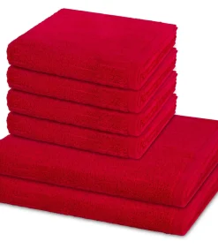 Ross Premium - 6-delige handdoeken set