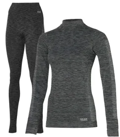 DAMES Heatkeeper Premium Complete Thermoset Dames Zwart Melange