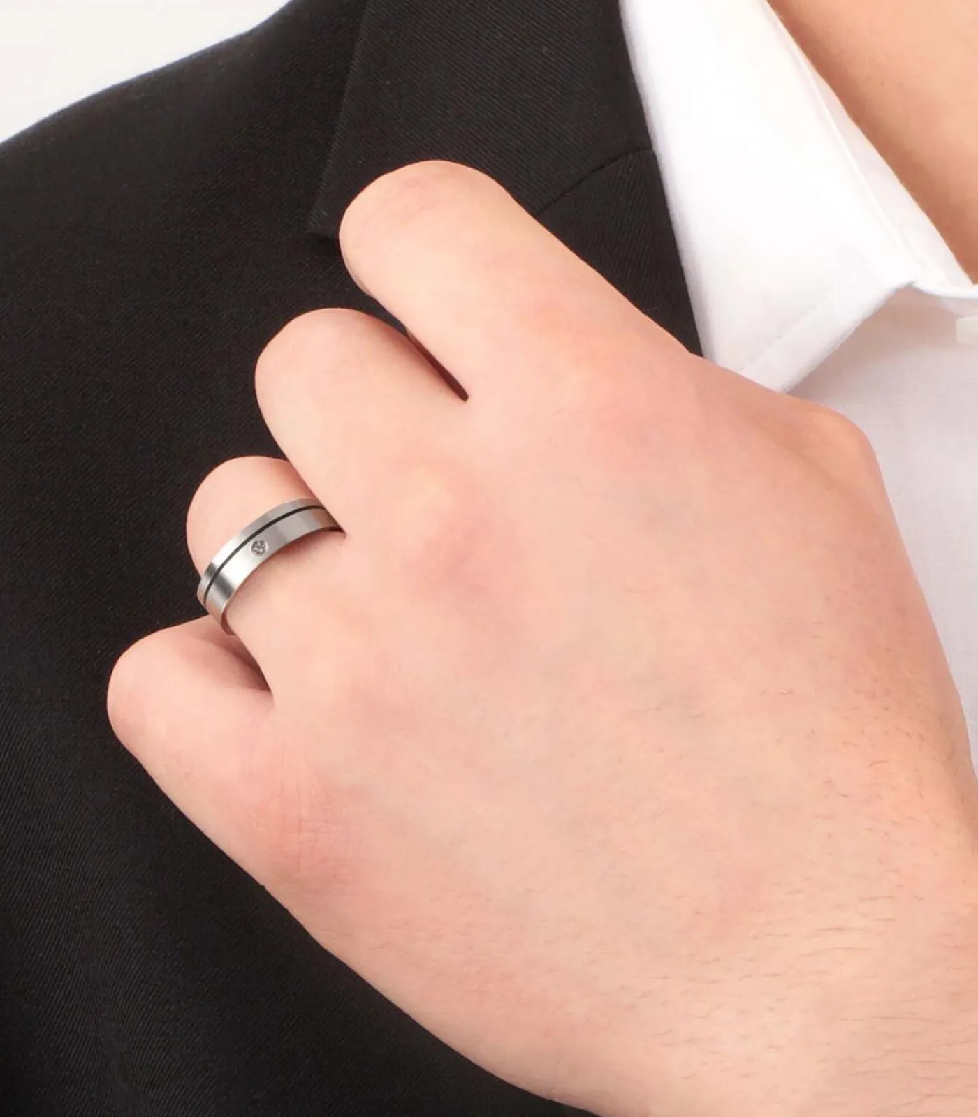 Discount PREPPY stalen ring Heren Ringen