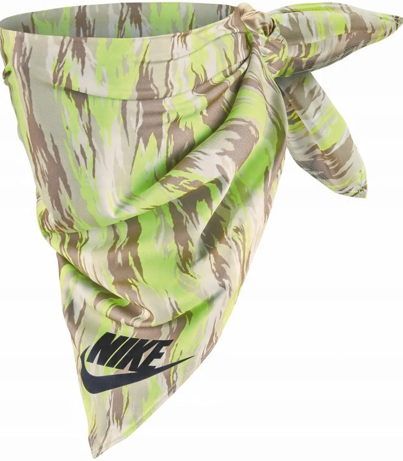 Heren Nike PRINTED - Bandana - Groen