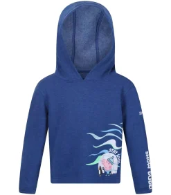 Discount PRINTED - Trui met kap - Blauw Kinderen Truien & Vesten