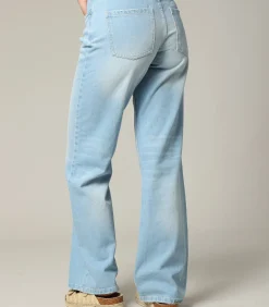 DAMES Deeluxe PRISTY - Denimjeans met wijde pijpen en ritssluiting