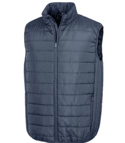 Heren Result PROMO - Body Warmer - Marineblauw