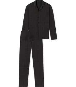 Clearance Pyjama Antraciet Heren Pyjama's