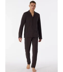 Clearance Pyjama Antraciet Heren Pyjama's