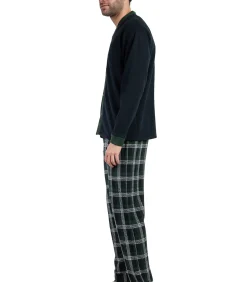 Outlet Pyjama broek shirt lange mouwen Smeraldo Heren Pyjama's