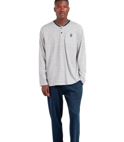 Heren ADMAS Pyjama broek top lange mouwen Espiga