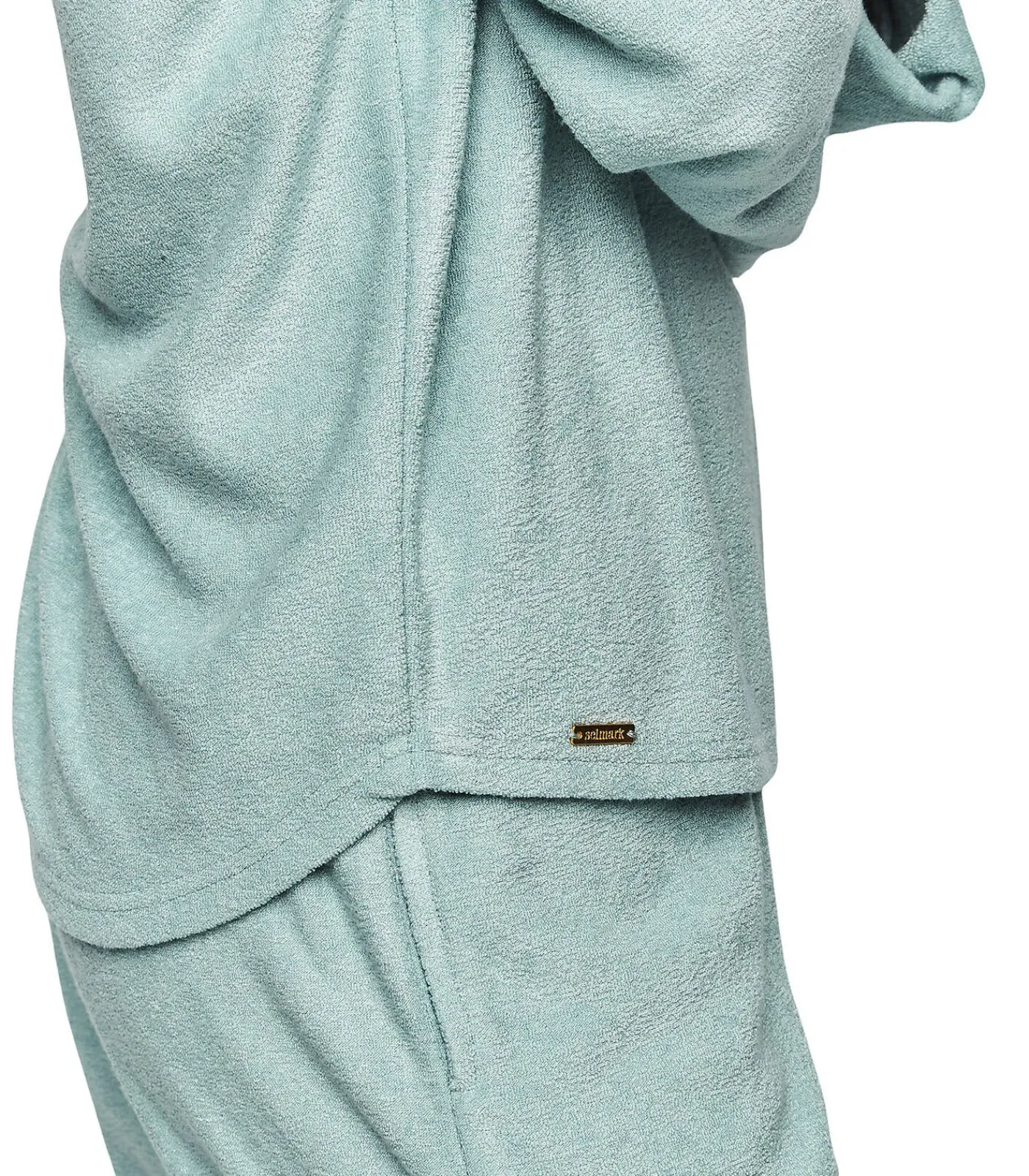 Discount Pyjama broek top lange mouwen P103 CUDDLY DAMES Nachtmode