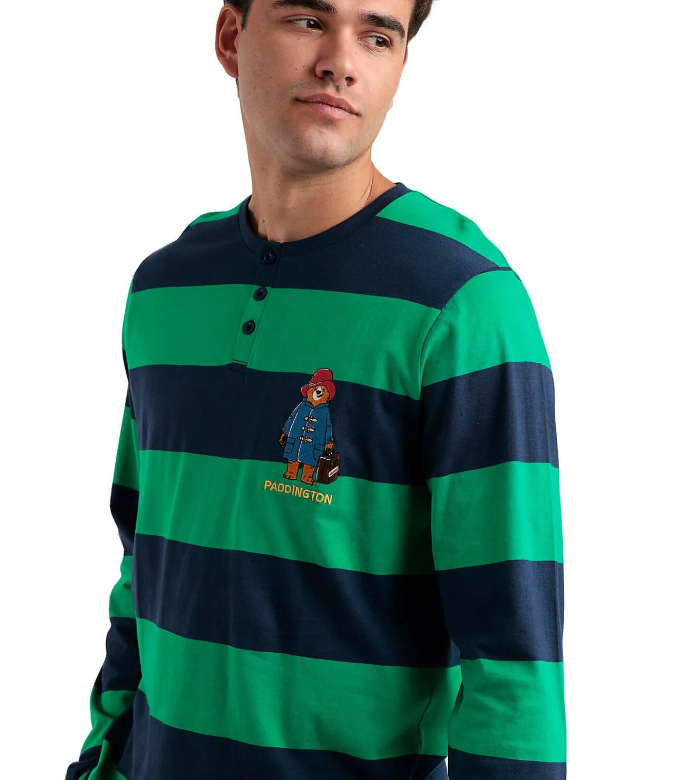 Discount Pyjama broek top lange mouwen Rugby Paws Paddington Heren Pyjama's