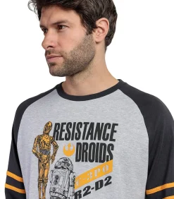 Heren ADMAS Pyjama broek top lange mouwen Sport Star Wars