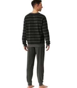 Hot Pyjama Casual Nightwear Frottee Heren Pyjama's